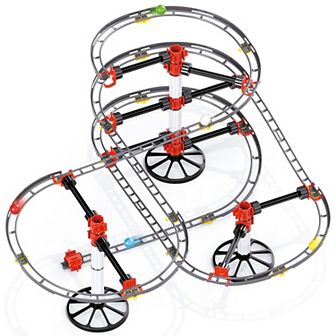 Hauck Quercetti: Skyrail 94 pc Rollercoaster Marble Ball Run Building Toy