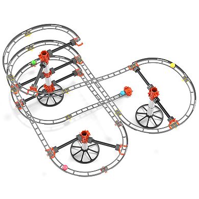 Hauck Quercetti: Skyrail 94-pc. Rollercoaster Marble Ball Run Building Toy