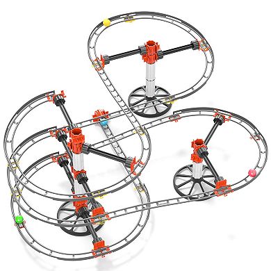 Hauck Quercetti: Skyrail 94-pc. Rollercoaster Marble Ball Run Building Toy