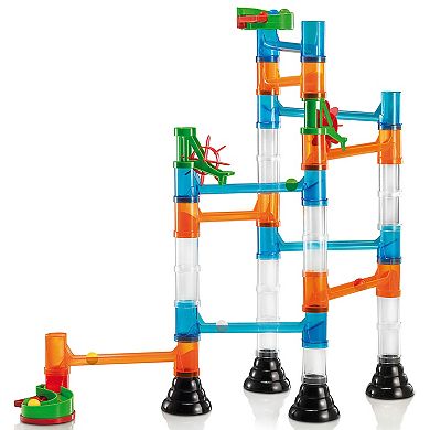 Hauck Quercetti: Migoga Run Transparent 45-pc. Marble Ball Run Track Building Toy