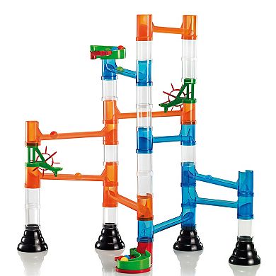 Hauck Quercetti: Migoga Run Transparent 45-pc. Marble Ball Run Track Building Toy