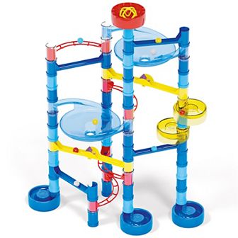 Hauck Quercetti: Migoga Run Ocean 93 pc Marble Ball Run Track Building Toy