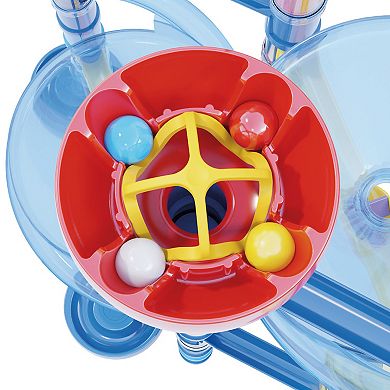 Hauck Quercetti: Migoga Run Ocean 93-pc. Marble Ball Run Track Building Toy