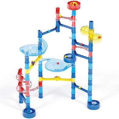Hauck Quercetti: Migoga Run Ocean 93-pc. Marble Ball Run Track Building Toy