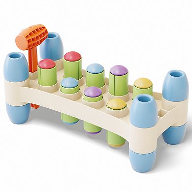 Hauck Interactive Peg Pounding Bench Toy