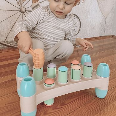 Hauck Interactive Peg Pounding Bench Toy