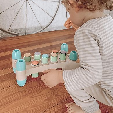 Hauck Interactive Peg Pounding Bench Toy