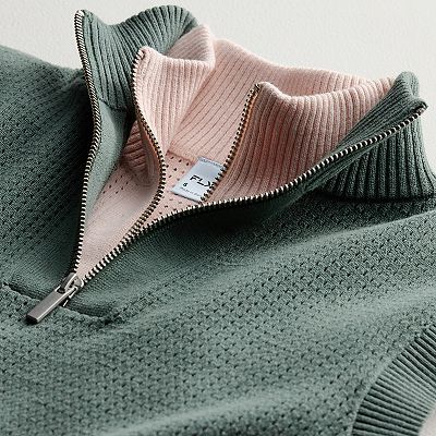Women's FLX Quarter-Zip Sleeveless Sweater