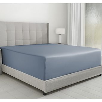 California Design Den Deep Pocket Fitted Sheet Only, Hotel Style 600 Thread Count 100% Cotton Sateen