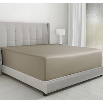 California Design Den Deep Pocket Fitted Sheet Only, Hotel Style 600 Thread Count 100% Cotton Sateen