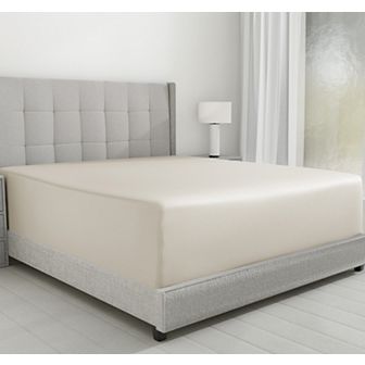 California Design Den Deep Pocket Fitted Sheet Only, Hotel Style 600 Thread Count 100% Cotton Sateen