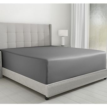 California Design Den Deep Pocket Fitted Sheet Only, Hotel Style 600 Thread Count 100% Cotton Sateen