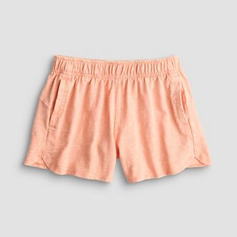 Girls 6-20 SO® Pull-On Seamed Shorts in Regular & Plus Size