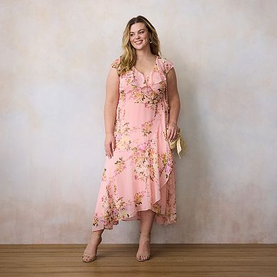 Plus Size LC Lauren Conrad Sleeveless Wrap Dress