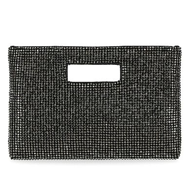 Gunne Sax by Jessica McClintock Asher Rhinestone Clutch Bag