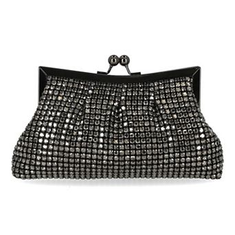 Gunne Sax by Jessica McClintock Pauline Rhinestone Clutch Bag