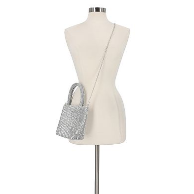 Gunne Sax by Jessica McClintock Chase Rhinestone Tote Bag