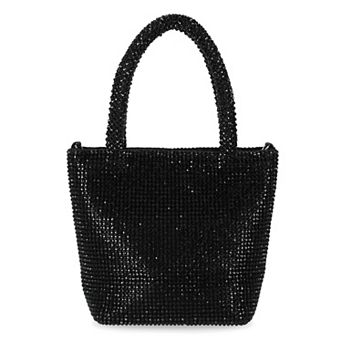 Gunne Sax by Jessica McClintock Chase Rhinestone Mini Tote Bag