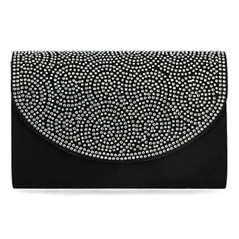 Gunne Sax by Jessica McClintock Ophelia Rhinestone Detail Clutch Bag