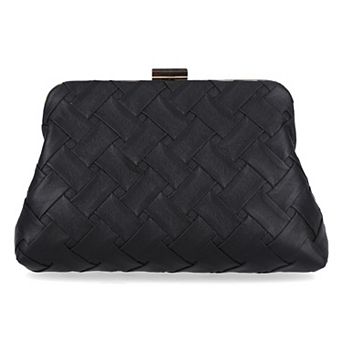 Gunne Sax by Jessica McClintock Phyllis Woven Clutch Bag