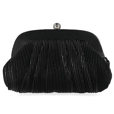 Gunne Sax by Jessica McClintock Hart Pleated Clutch Bag