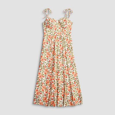 Petite LC Lauren Conrad Fit & Flare Midi Dress