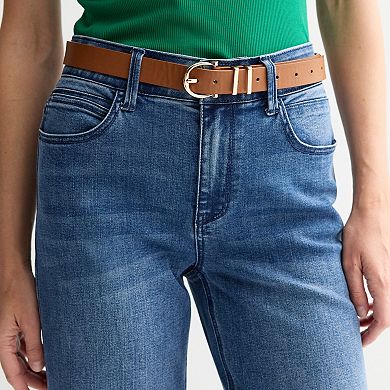 Women's Nine West 5-Pocket Wide Leg Jeans