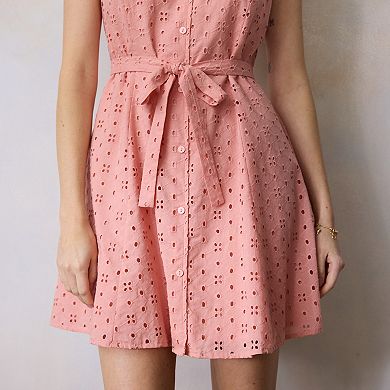 Women's LC Lauren Conrad Fit & Flare Sleeveless Mini Dress