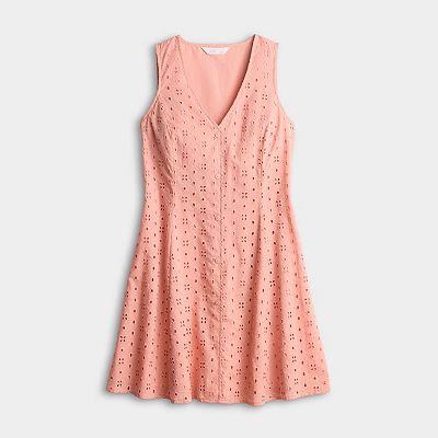 white fitted summer dress Summer Isles Mini Dress White