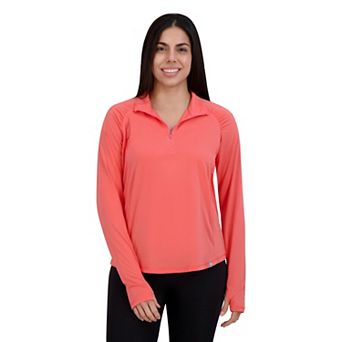 Women's ZeroXposur Sun Protection Long Sleeve Quarter Zip Top