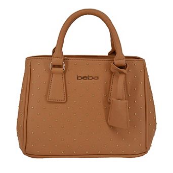bebe Sagan Studded Mini Satchel Bag