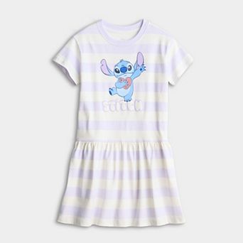 Baby & Toddler Girl Disney's Lilo & Stitch Drop Waist Knit Dress