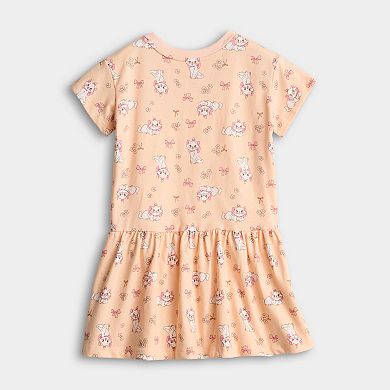 Baby & Toddler Girl Jumping Beans® Disney's Marie Drop Waist Knit Dress