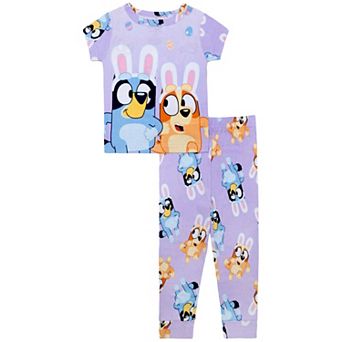 Toddler Girls Bluey 2 pc Pajama Top & Pajama Bottoms Set