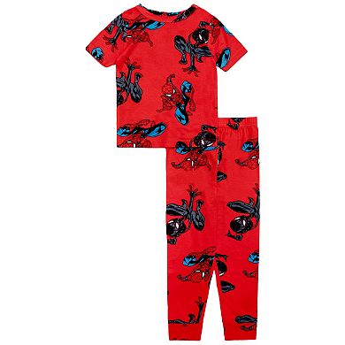 Toddler Boy Marvel Spider-Man "Just Hangin" 2-Piece Pajama Top & Pajama Bottoms Set