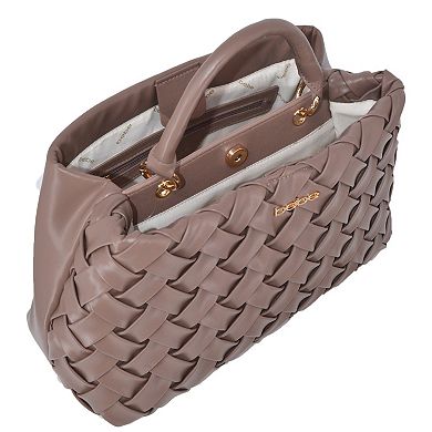 bebe Luca MD Satchel Bag with Chain Strap