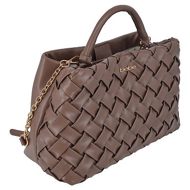 bebe Luca MD Satchel Bag with Chain Strap