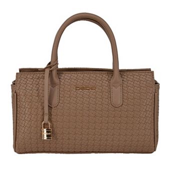 bebe OTTO Small Satchel Bag With Crossbody Strap