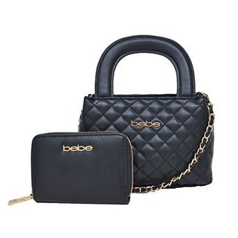 bebe Sofie Satchel Bag With Wallet
