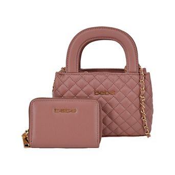 bebe Sofie Satchel Bag With Wallet
