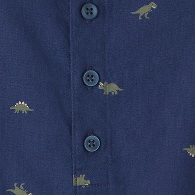 Baby Boy Carter's Dinosaur Short Sleeve Bodysuit