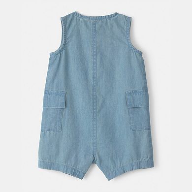 Baby Boy Carter's Beach Cruiser Chambray Sleeveless Romper