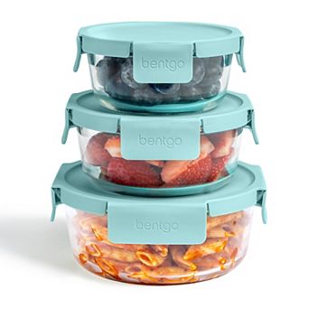 Bentgo Glass Leak-Proof 6 pc Food Storage Set