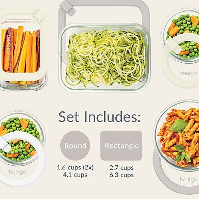 Bentgo Glass Signature 10-pc. Food Storage Set