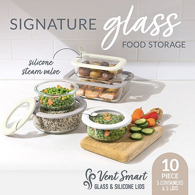 Bentgo Glass Signature 10-pc. Food Storage Set