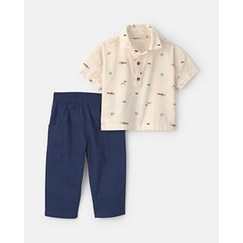 Baby Boy Carter's 2 pc Short Sleeve Top & Pant Set