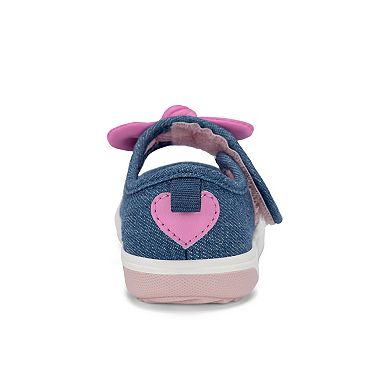 Stride Rite Ms. Rachel Toddler Girls Bow Accent Mary Janes