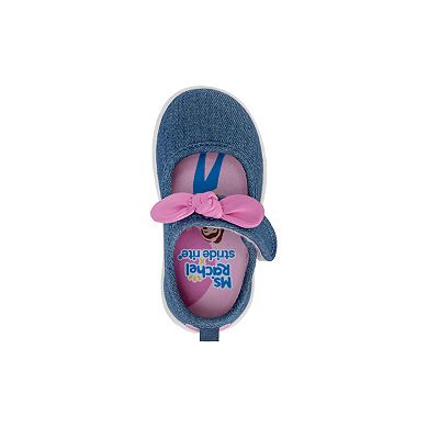 Stride Rite Ms. Rachel Toddler Girls Bow Accent Mary Janes