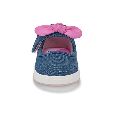 Stride Rite Ms. Rachel Toddler Girls Bow Accent Mary Janes