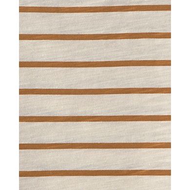 Toddler Boy Carter's 2-Piece Striped Short Sleeve Top & Pant Set